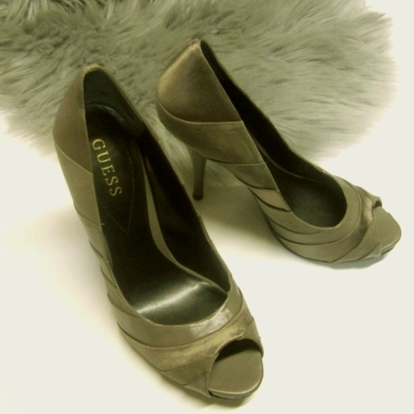 Womens Guess Open Toe Heels size 8 - Picture 5 of 5